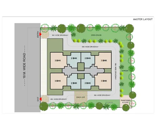 Unitary NIBM Annex Layout Plan